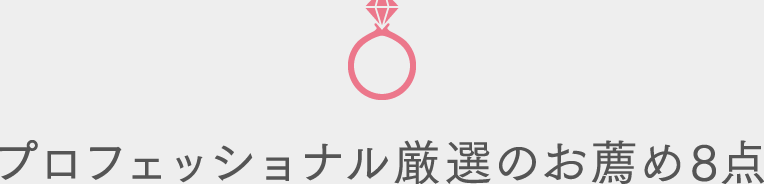 プロフェッショナル厳選のお薦め8点