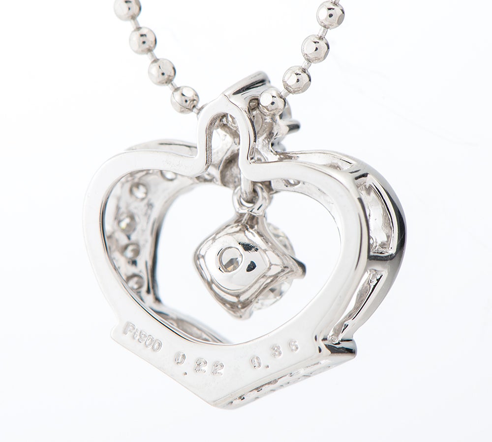 モニッケンダム ダイヤモンド0.22ct ダイヤモンド 計0.36ct プラチナ