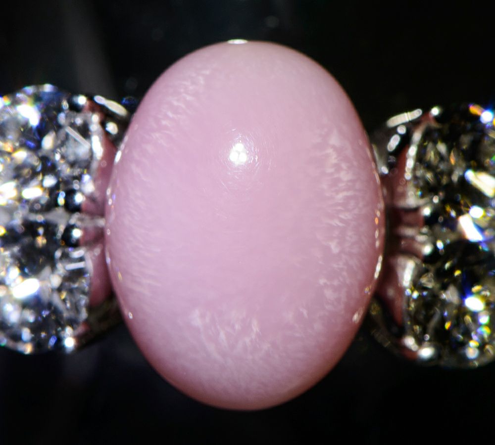 ベルエクラ(Bel Eclat) コンクパール3.55ct ダイヤモンド 計1.55ct