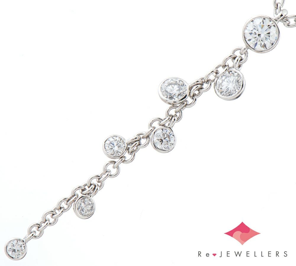 ミキモト ダイヤモンド0.22ct ダイヤモンド 計0.46ct 18金ホワイト