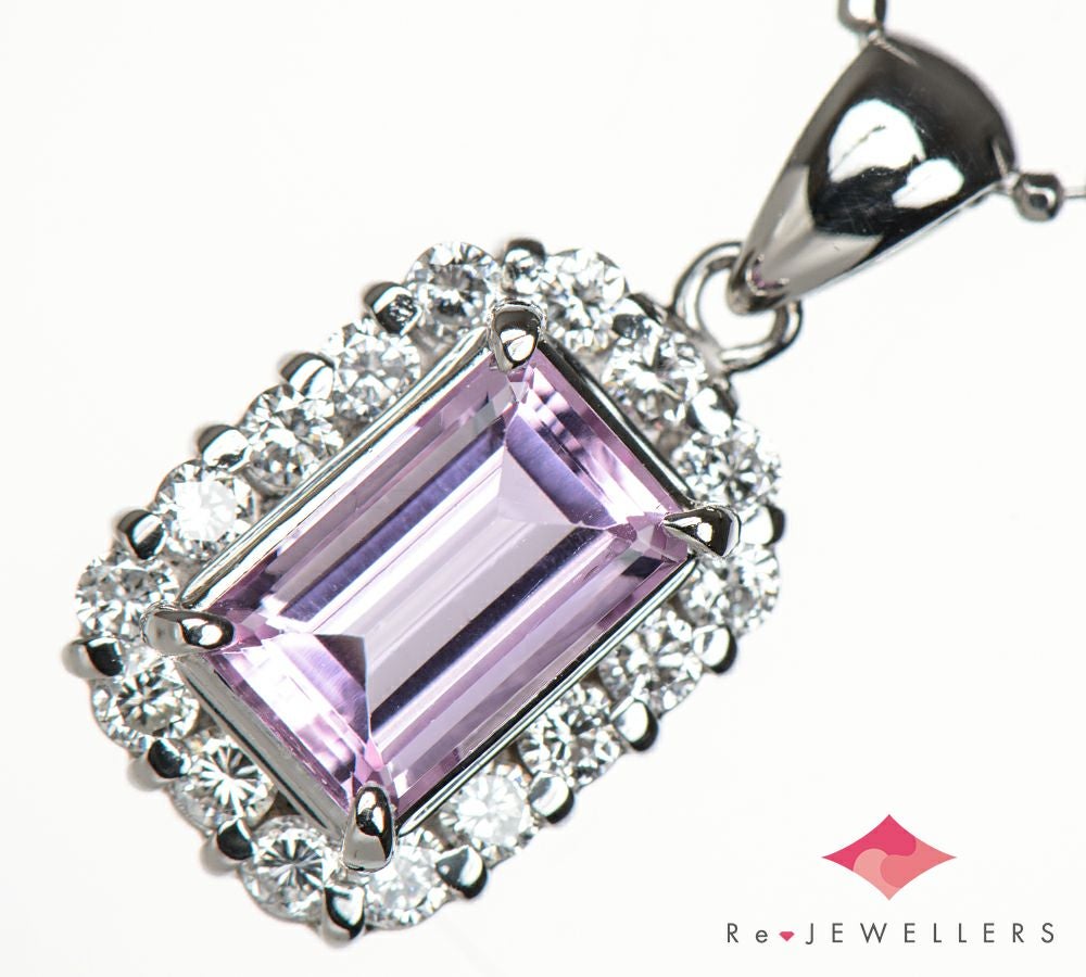 専用　インペリアルトパーズ　ダイヤ　ブローチ　ペンダント　ネックレス　プラチナ インペリアルトパーズ1.33ct ダイヤモンド 計0.40ct プラチナ900