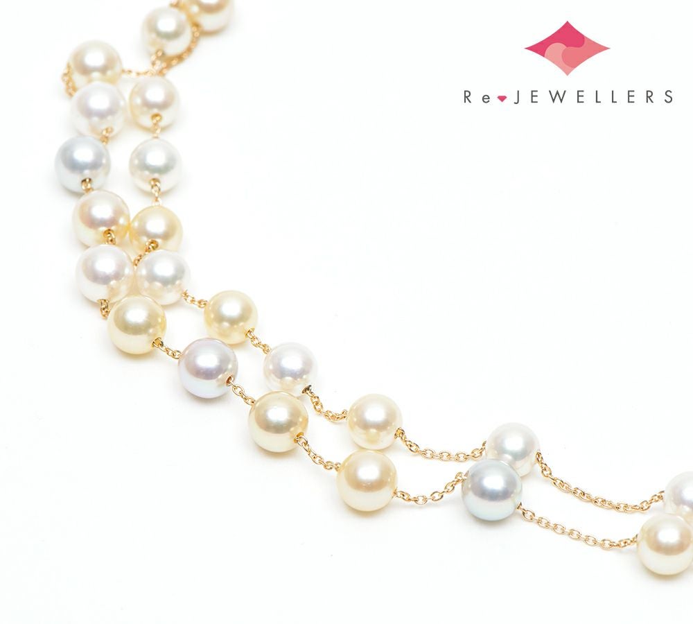 TASAKI(タサキ) ステーション 6.8-7.5mm パール(真珠) 18金 TASAKI(タサキ) ステーション 6.8-7.5mm パール(真珠) 18金