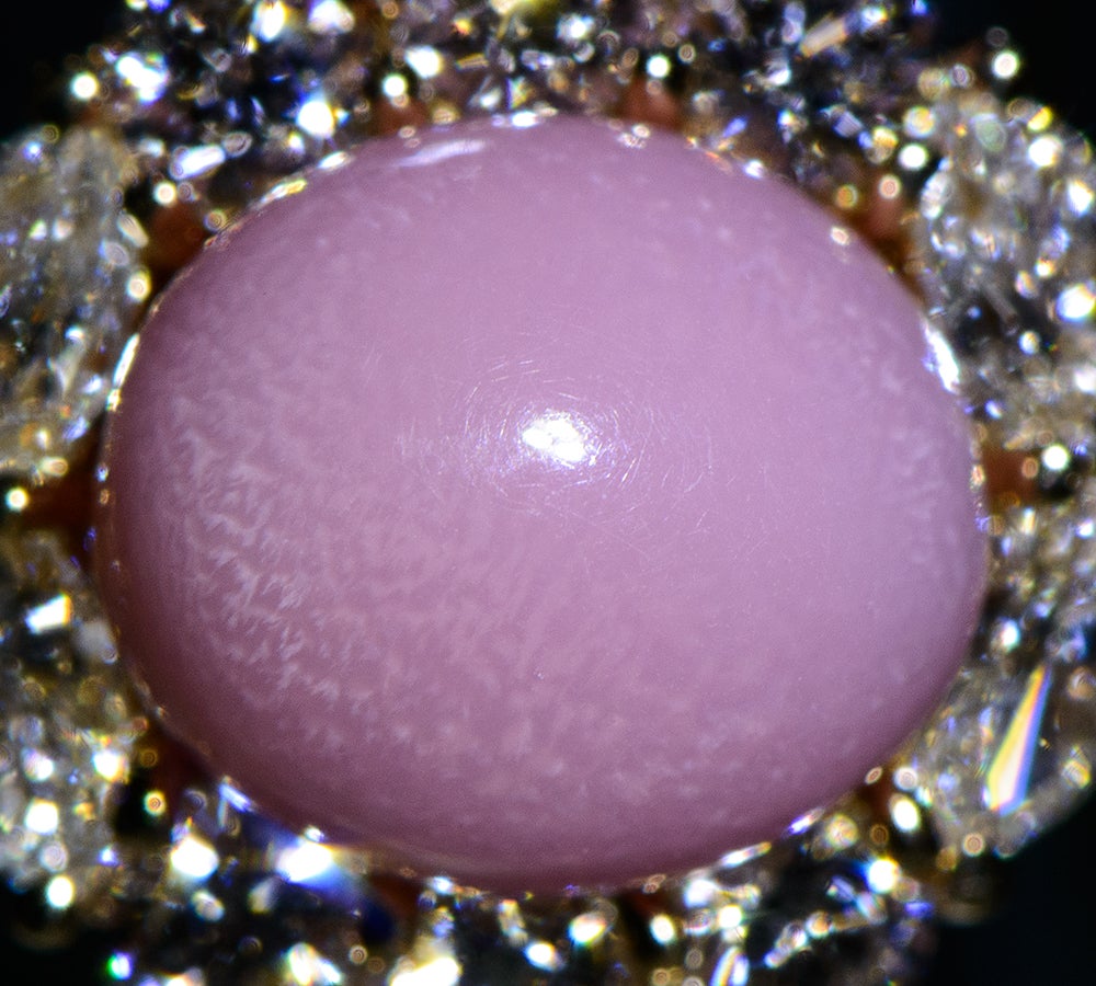 ベルエクラ(Bel Eclat) コンクパール2.13 ct ダイヤモンド 計0.72ct 18