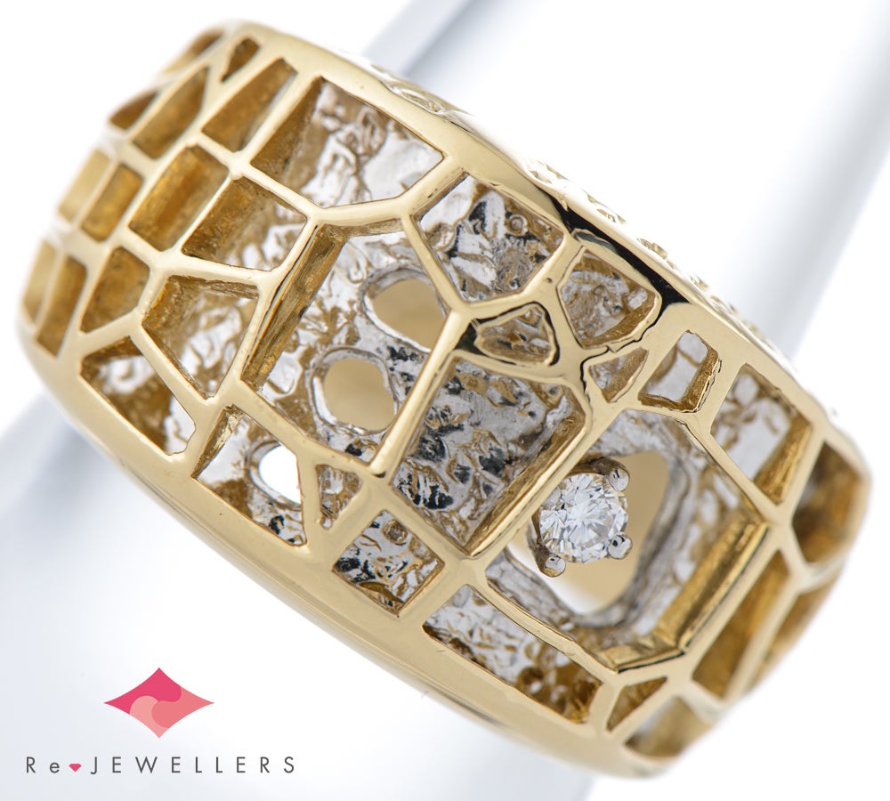 ★小寺智子★ ダイヤリング k18 イエローゴールド D0.18ct 小寺智子 TOMOKO KODERA セントラルパーク ダイヤモンド0.05ct 18金