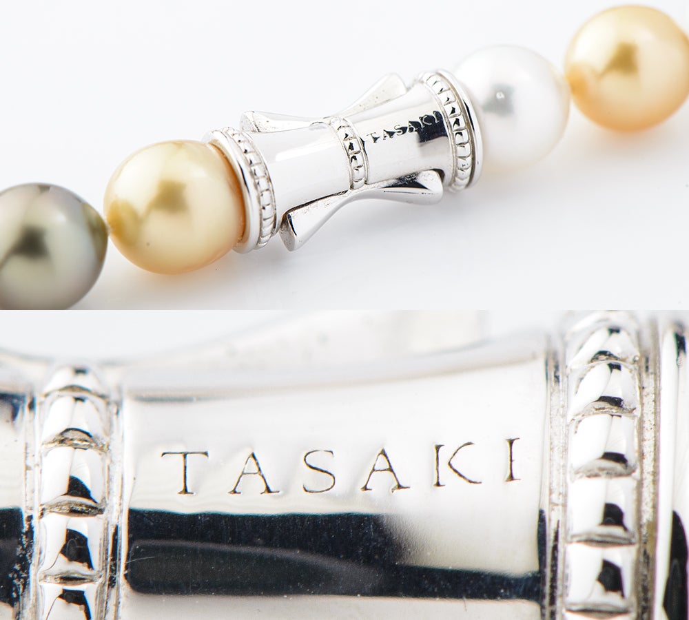 TASAKI（タサキ） マルチカラー 9.0-11.3mm 南洋真珠 ネックレス【中古