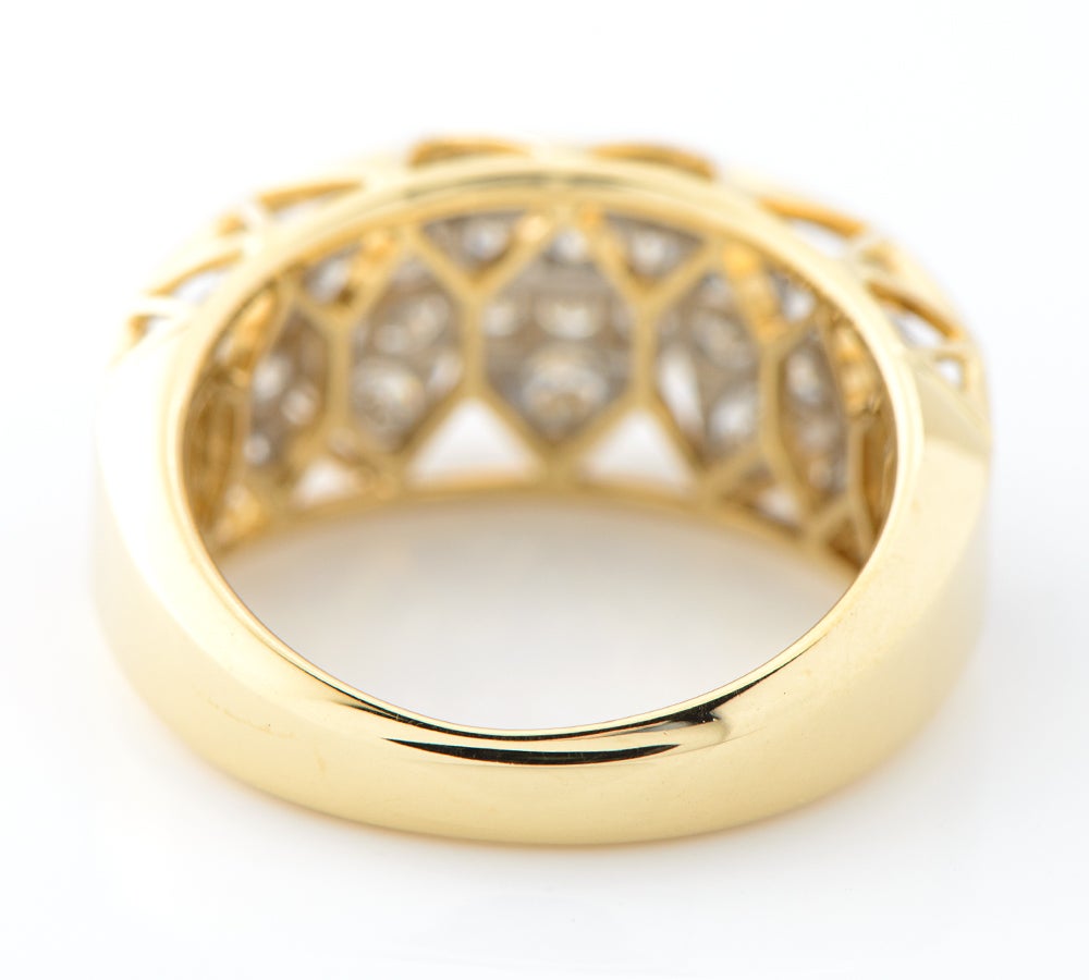 ★小寺智子★ ダイヤリング k18 イエローゴールド D0.18ct 小寺智子 TOMOKO KODERA NY アーキテクチャー ダイヤモンド計1.06ct 18
